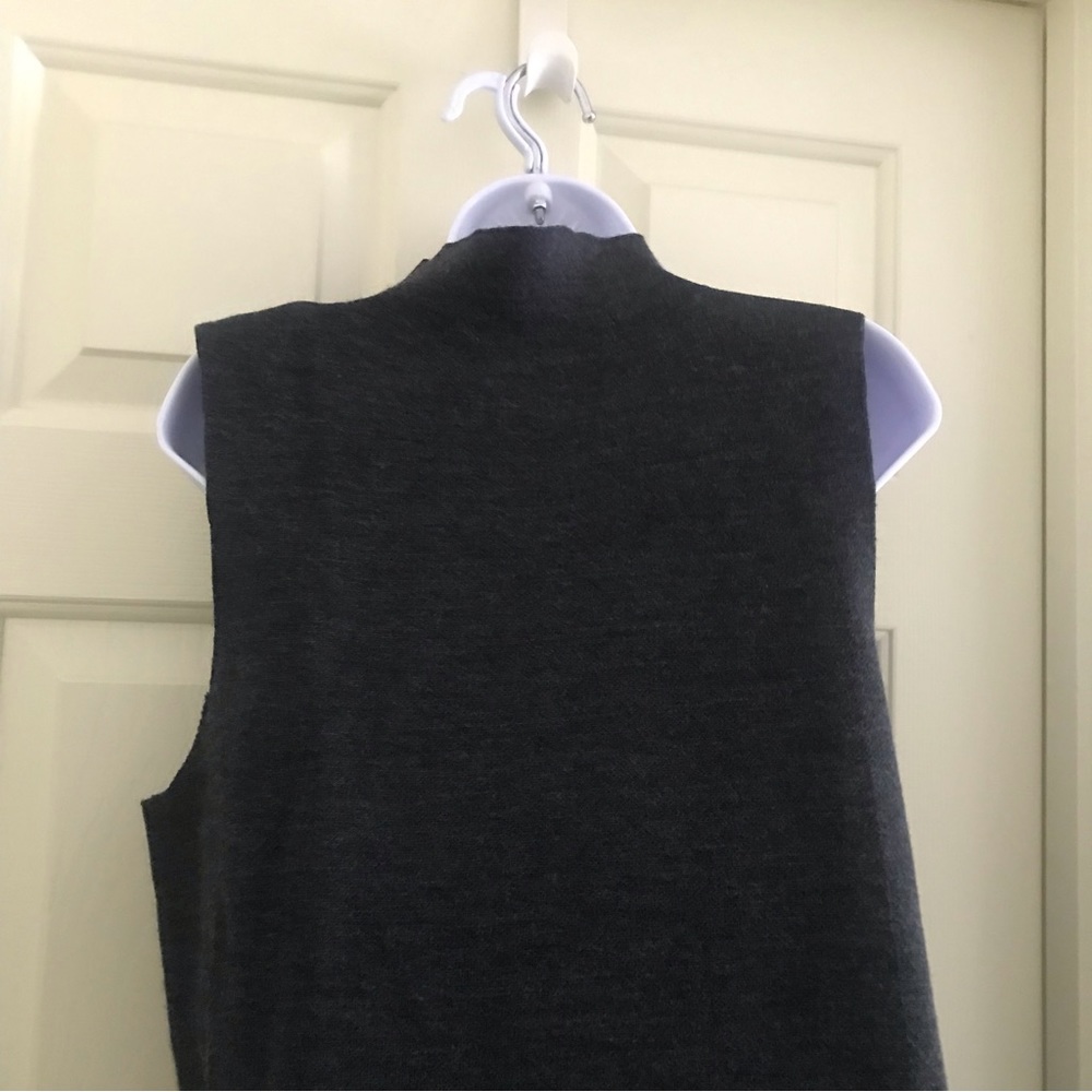 Max Studio Maxi Merino Wool Blend Turtleneck Sweater L - Picture 7 of 8